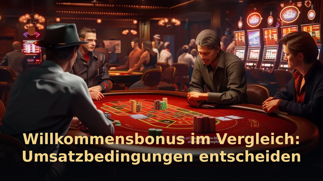 Willkommensbonus im Vergleich: Umsatzbedingungen entscheiden